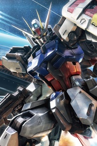 Bandai Gundam SEED MG 1/100 GAT-X105 Aile Strike Gundam Ver. RM