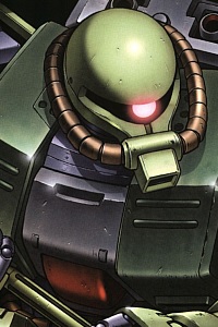 Gundam 0080 HGUC 1/144 MS-06FZ Zaku II Kai