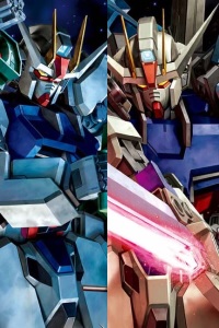 Bandai Gundam SEED MG 1/100 GAT-X105 Launcher/Sword Strike Gundam