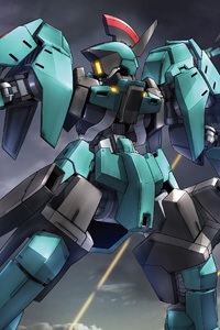 Bandai Gundam IRON-BLOODED ORPHANS HG 1/144 EB-06r Graze Ritter (Carta Unit)