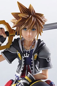 Kingdom Hearts Mobile Sora Avatar Static Arts Vinyl Figure