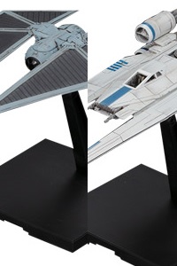 BANDAI SPIRITS Star Wars U-wing Fighter & TIE Striker 1/144 Plastic Kit