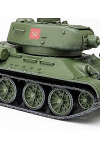 PLATZ Girls und Panzer the Movie T-34/85 Pravda High School 1/72 Plastic Kit