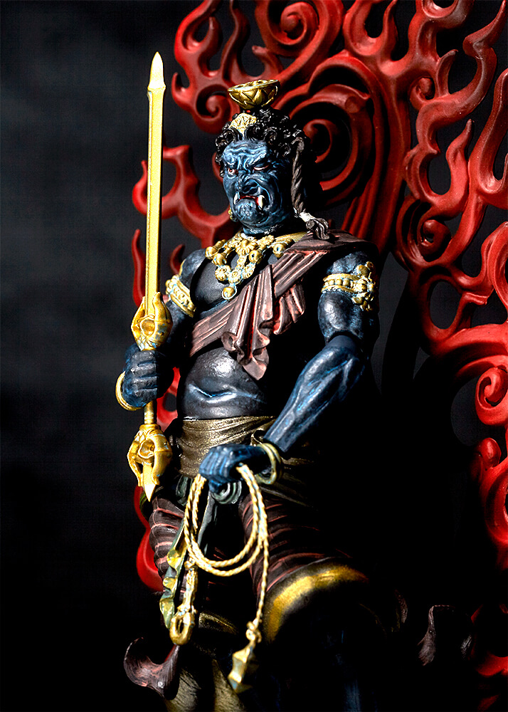 Kaiyodo Kt Project Kt 014 Takeya Style Jizai Okimono Fudo Myooh Figures Plastic Kits Otaku Hq