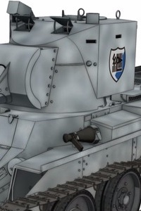PLATZ Girls und Panzer the Movie BT-42 Assault Tank Keizoku High School 1/72 Plastic Kit