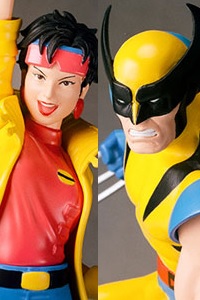 KOTOBUKIYA ARTFX+ MARVEL UNIVERSE Wolverine & Jubilee 2-Pack 1/10 PVC Figure