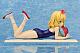 PLUM PMOA iDOLM@STER Cinderella Girls Sakurai Momoka Summer Mademoiselle+ 1/7 Plastic Figure gallery thumbnail