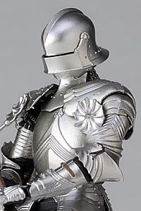 KAIYODO KT Project KT-021 Takeya Style Jizai Okimono 15th Century Gothic Field Armor Silver