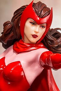 KOTOBUKIYA ARTFX+ MARVEL UNIVERSE Scarlet Witch 1/10 PVC Figure, Figures &  Plastic Kits