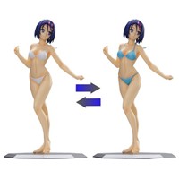 BANDAI SPIRITS Metamo Figure To LOVE-ru -Trouble- Sairenji Haruna Swimsuit Ver.