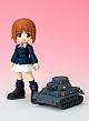 WAVE Mameshiki Girls und Panzer the Movie Nishizumi Miho Action Figure gallery thumbnail