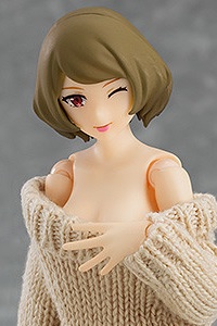 MAX FACTORY figma Styles figma Female body Chiaki with Off-shoulder Sweater One-piece