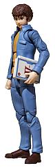 MegaHouse G.M.G. (Gundam Military Generation) Mobile Suit Gundam Earth Federation Force 07 Amuro Ray & Fraw Bow Action Figure gallery thumbnail