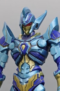 EVOLUTION TOY HAF (Hero Action Figure) Grid Knight Rising Blue Ver. Action Figure