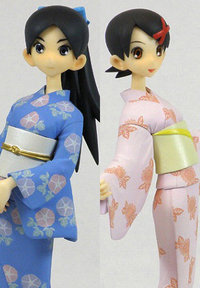 PIT-ROAD Zan: Sayonara Zetsubou-Sensei Fuura Kafuka & Kitsu Chiri PVC Figure