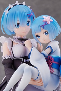 SEGA S-Fire: Re:Zero - Starting Life in Another World - Rem & Childhood Rem  1/7 Scale PVC Figure