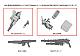 PLUM PMOA POWERDoLLS2 Expansion Set B 5inM [MC120mm Cannnon & DRu20ATM & DSG11SMG & M62 Grenade] for Armor Trooper 1/48 Plastic Kit gallery thumbnail
