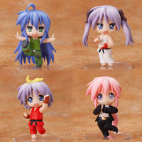 GOOD SMILE COMPANY (GSC) Nendoroid Petit Lucky Star X Street Fighter Set