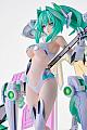 AMAKUNI Hyperdimension Neptunia Green Heart 1/7 Plastic Figure gallery thumbnail