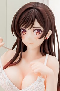 HAKOIRI MUSUME Kanojo, Okarishimasu Mizuhara Chizuru See-through Lingerie Figure Angel White Ver. 1/6 Plastic Figure