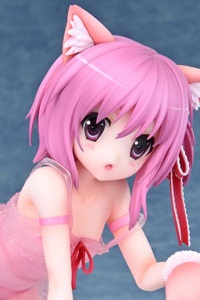 Kaitendoh RO-KYU-BU! SS Minato Tomoka -Kemomimi Lingerie Ver.- 1/7 Plastic Figure