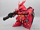 PLEX Jumbo Soft Vinyl Figure SD MSN-04 Sazabi gallery thumbnail