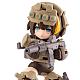 MegaHouse Desktop Army N-212d Titania Delta (Scout Equipment Desert Warfare Specification) Action Figure gallery thumbnail