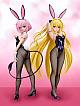 FREEing To LOVE-ru Darkness Konjiki no Yami Bunny Ver. 1/3 Plastic Figure gallery thumbnail