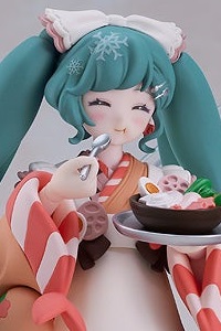 MAX FACTORY Character Vocal Series 01 Hatsune Miku figma Snow Miku Fuyu no Gochisou Ver.