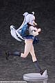 Bibi Buttons Mirai-chan Chikoku Sunzen Panchira 1/6 Plastic Figure gallery thumbnail