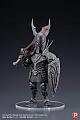 PLEX Q Collection DARK SOULS Series Kuro Kishi Plastic Figure gallery thumbnail