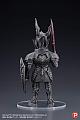 PLEX Q Collection DARK SOULS Series Kuro Kishi Plastic Figure gallery thumbnail