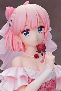 MEDICOS ENTERTAINMENT TV Anime Machikado Mazoku 2-Choume Chiyoda Momo Wedding Ver. 1/7 Plastic Figure