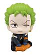 MegaHouse LookUp JoJo's ONE PIECE Roronoa Zoro Mirai-jima Ver. Plastic Figure gallery thumbnail