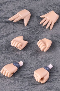 Daibadi Production Polynian Hand Part Set (Organic Flesh)