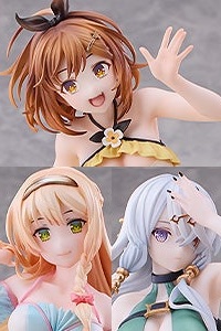 Solarain TV Anime Ryza no Atelier -Tokoyami no Joou to Himitsu no Kakurega- Ryza & Klaudia & Lila Mizugi Ver. 1/7 Plastic Figure