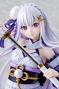 KADOKAWA KDcolle Re:Zero -Starting Life in Another World Emilia Ikusa-shouzoku Ver. 1/7 Plastic Figure