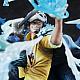 MegaHouse Portrait.Of.Pirates ONE PIECE WA-MAXIMUM Shi no Gekai Trafalgar Law Kakusei Plastic Figure gallery thumbnail