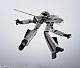 BANDAI SPIRITS HI-METAL R VF-0S Phoenix (Roy Focker Unit) + QF-2200D-B Ghost gallery thumbnail