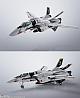 BANDAI SPIRITS HI-METAL R VF-0S Phoenix (Roy Focker Unit) + QF-2200D-B Ghost gallery thumbnail