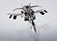 BANDAI SPIRITS HI-METAL R VF-0S Phoenix (Roy Focker Unit) + QF-2200D-B Ghost gallery thumbnail