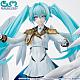 MegaHouse Lucrea Mobile Suit Gundam 45th Anniversary x Hatsune Miku Hatsune Miku x Wing Gundam Zero EW Plastic Figure gallery thumbnail