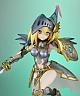MegaHouse ART WORKS MONSTERS Yu-Gi-Oh! Duel Monsters Ryukishi Black Magician Girl Plastic Figure gallery thumbnail