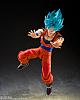 BANDAI SPIRITS S.H.Figuarts Super Saiyan God Super Saiyan Son Goku <Genkai o Koeshi Aoki Chikara> gallery thumbnail