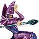 MegaHouse MONSTERS CHRONICLE Yu-Gi-Oh! Duel Monsters Black Magician Plastic Figure gallery thumbnail