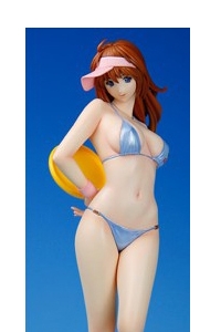 Kurushima Yasumi-chan Series Holiday -on the beach- refined ver. Swimsuit Color (Blue) 1/5.5 Cold Cast Figure Miyazawa Model Distribution Limited Editon