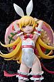 A.DIMENSION Monogatari Series Oshino Shinobu Shiro Bunny Ver. 1/4 Plastic Figure gallery thumbnail