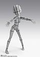 BANDAI SPIRITS S.H.Figuarts Body-chan -Sugimori Ken- Edition Wireframe (Gray Color Ver.) gallery thumbnail