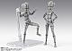 BANDAI SPIRITS S.H.Figuarts Body-chan -Sugimori Ken- Edition Wireframe (Gray Color Ver.) gallery thumbnail
