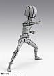BANDAI SPIRITS S.H.Figuarts Body-kun -Sugimori Ken- Edition Wireframe (Gray Color Ver.) gallery thumbnail
